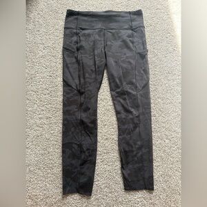 Lululemon Fast and Free Tight II 25" *Non-Reflective Nulux Incognito Camo Multi